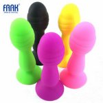 Faak, New FAAK Silicone Round Head Masturbation Female Stimulation of the G-spot Women Simulation Mini Penis Anal plug Adult Toys -40