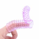 Sex Product Finger Penis Sleeve Vibrator For Woman Squirt G-Spot Vibrator Penis Vagina Clit Stimulate Masturbation Sex Toys