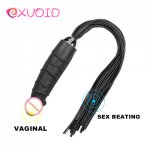 EXVOID Sexy BDSM Bondage Vaginal G Spot Massager Dildo Vibrator Whip Sex Toys For Woman Adult Games Spanking Silicone Vibrators