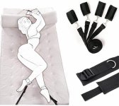 Erotic Bed Restraint Fetish Bdsm Bondage Handcuffs Game Sex Product Ankle Hand Adult No Vibrator Sex Toys For Woman Секс Игрушки