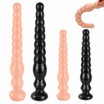 Anal Backyard Masturbation Pull Beads Anal Ball Long Anal Butt Plug Big Dildo With Sucker Prostate Massage Sex Toy For Woman Man