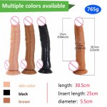 Sex Shop 12inch Huge Dildo With Suction Cup Realistic Big Dildo For Female Masturbator Giant Penis G Spot Stimulation Adult Toys