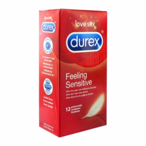 Prezerwatywy cienkie - Durex Feeling Sensitive Condoms 12 szt