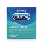 Prezerwatywy klasyczne - Durex Classic Natural Condoms 3 szt 