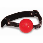 S And M, S&M Solid Red Ball Gag – Knebel czerwony