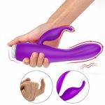 G Spot Dildo Vibrator 8 Speed Dual Vibration Rabbit Sex Toys For Women Clitoris Stimulate Vagina Massage Adult Sex Products