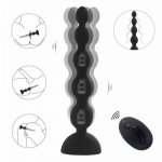 Butt Plug 10 Stimulation Patterns 3 Speeds for Wireless Remote Control Anal Pleasure Anus Sex Toy for Men, Woman & Couples