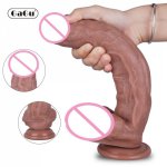GaGu Super Length 27 cm Silicone Dildo Huge Lifelike Huge Dong Strong Suction Cup Soft Adult Toy Big Size Sex Toys for Adult