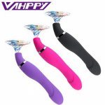 Silicone Sucking Clitoral Stimulation G spot Dildo Vibrator Clit Nipple Sucker Breast Massager Masturbator Sex Toys For Woman
