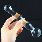 Pyrex Glass Double Dildo Realistic Penis For Women,glass Ana dildo Sex Toys for woman,Erotic Toys Sex Shop,Adult Sex Products