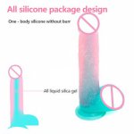 Realistic Dildo Color Penis Soft Silicone G Spot Stimulation Penis Small Penis Sucker Anal Toys For Woman Erotic Adult Products