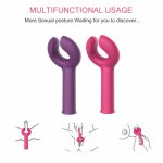 Female Sex toys Clitoris Stimulate Vibrating Penis ring Vagina Anus Vibrator Dildo Adult Products18+Sex Toys Pornography And Sex
