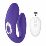 Vaginal Vibrator U Shape 10 Speeds Vibrating Clitoris Stimulator G Spot Massager Female Masturbation Sex Toys Women with Remote