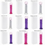 Dildo Toy Strong Suction Cup for Adult Erotic Soft Jelly Dildo Anal Butt Plug Realistic Penis G-spot Orgasm Sex Toys for Woman