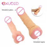 EXVOID Long Penis Masturbator Sex Toys for Woman Men Lesbian Realistic Dildo G-spot Massager Vagina Pussy Double Ended