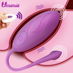 Love Eggs Vagina Vibrator Adult Female Massager Remote Control Vibrating Egg G- Spot Sex Toy for Women Anal Toy Masturbator