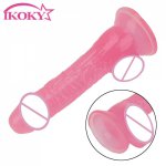 Realistic Dildo Soft Jelly Fake Huge Big Penis With Suction Cup Anal Butt Plug G-spot Orgasm Sex Toys for Female Masturbator