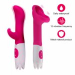 Rabbit Vibrators for Woman Orgasm G-spot Massager Dildo Vibrator Strong Vibration Clitoris Stimulate Sex Toys for Women