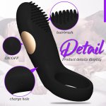 Vibrating Ring Delay Ejaculation Cock G spot Stimulator silicone Penis rings Clitoris Massager Anal Vibrator sex toys for man