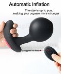 Inflatable Anal Pump Butt Plug Expander Male Prostate Massager 10 Speeds Vibrating G Spot Anal Vibrators Sex Shop For Couples