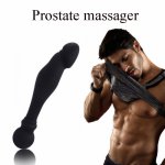 Anal Plug GSpot Prostate Massager Silicone Penis Butt Plug Masturbator Portable Erotic Sex Toy For Gay Women Vaginal Stimulator