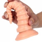 Unique Design Anal Dildo Female Vaginal Masturbation Unisex Butt Plug Bump Wave G-spot Prostate Stimulate Suction Cup Dick Dong