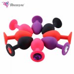 Anal Plug Silicone Butt Plug Anal Plug Unisex Sex Stopper M Size Adult Toys for Men/Women Anal Trainer for Couples