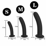Wearable Anal Plug Silicone Butt Beads Sex Toys for Women Men Gay Penis Fake Dildo Insert G Spot Prostate Massager Anus Dilator