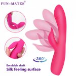 16+16 Speeds Dildo Rabbit Vibrator Sex Toys For Women Vibrating Vaginal G Spot Clitoris Stimulator Dildos Vibrators Masturbator