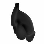 Perfect Fit Brand, Sztuczny penis na uprzęży - Perfect Fit Fun Boy 11,5 cm  Czarny