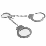 S And M, Kajdanki metalowe - S&M - Ring Metal Handcuffs  