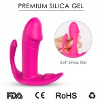Silicone Dildo Anal Plug Wireless Vibrator G point Prostate Stimulator 3 point adult sex Vibrator Prostate Massage Gay Sex Toys
