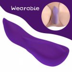 10-modes Clitoral Vibrating Sex Product Vaginal G-spot Stimulator Wearable Silicone Dildo Female Masturbator Sex Toys for Woman