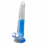 10.35 inch Silicone Dildo Fake Dragon Dong Realistic Animal Penis With Suction Cup Sex Toys Massage For Women Color Dick Toy