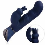 Rabbit Vibrator G Spot Dildo Vibrator for Women 9 Vibration Modes ,Waterproof Bunny Vibrator Personal Clitoral Vibrator Sex Toys