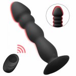 Vibrating Butt Plug 10m Wireless Remote Control Male Vibrator For Gays 10 Speeds Vibrative Anal Sex Toys Anus Prostate Massage