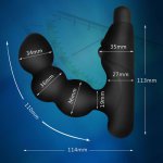 Soft G-spot Stimulation Anal Sex Toys Vibrator for man Butt Plugs Adult Sex Products for Women Gay Masturbator Anal Beads Plug 2