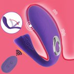Wireless Adult Couples For Rechargeable G Toy Stimulator Toys Silicone Vibrators Spot U For Dildo Vibrator Sex Woman USB Double