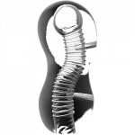 Poręczny mastubator tensek by jamyjob lux #3 przeźroczysty | 100% dyskrecji | bezpieczne zakupy