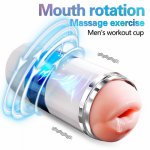 10 frequency vibration massage oral sex masturbation cup adult sex toys male masturbator pocket pussy sex toys vagina