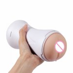 10 Frequency Vibration Masturbator Cup Adult Artificial Pocket Pussy Vagina Real Pussy Erotic Masterbation Sex Toys For Men