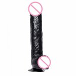 33*6.5cm Giant Huge Dildo Super Big Dick With Suction Cup Anal Butt Plug Large Dong Realistic Penis Sex Toys For Woman