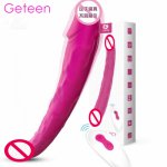 Sex Toys for Woman Lesbians Remote Control Double Head Dildo Vibrator Rechargable Clitoral G-point Stimulator Vaginal Massager