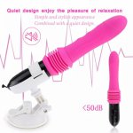 10 Modes Silicone Dildo Automatic Vibrator G-Spot Stimulation Massager Sex Toys Women Heating Vibration Suction Cup Hand-Free