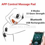 Intelligent APP Wireless Control Electric Shock Massage Patch Pads Electro Muscle Pads Stimulator Kits  Sex Toys For Women Men