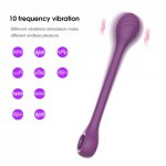 Charging G-spot Vibration Massage AV Stick Female Silicone Anal Plug Adult Sex Toy