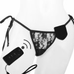 Electric Shock Pulse Massage Numb Stimulation Vibrator Masturbation Wireless Remote Clitoris Vibrator Panties for Woman Sex Toys