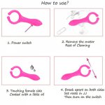 Sex Vibrating Nipple Clips G spot Clitoris Stimulator Vibrator Dildo Penis Clit Stimulate Vibrator Adult Sex Toys For Women Men