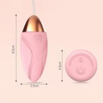 OLO Female Fun Vibrator Egg Wireless Remote Control Strong Vibration Silicone USB Clitoris G-spot Massager Women Sex Toys