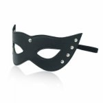 Sexy Lingerie Sex Mask  Lingerie Sexy Black Hollow Leather Mask Erotic Costumes Women Sexy Lingerie Hot Cosplay Eye Masks-30